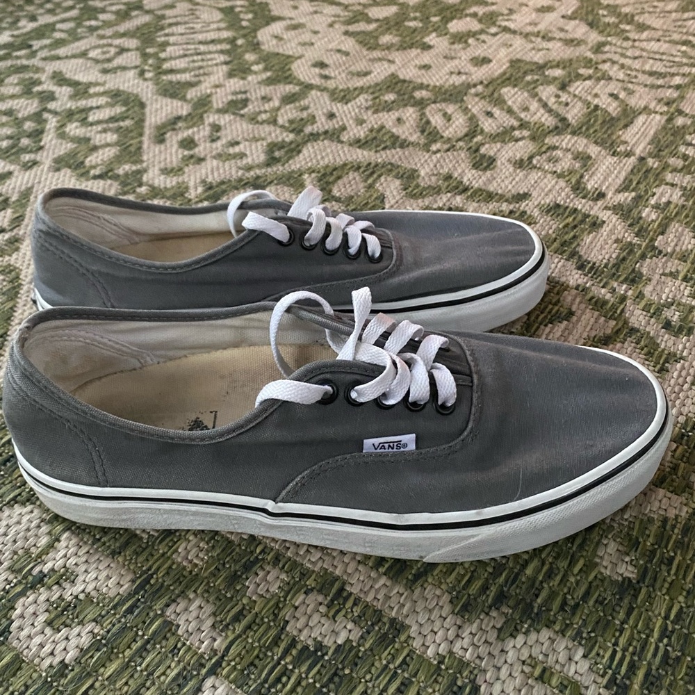 Vans grey size 9.5